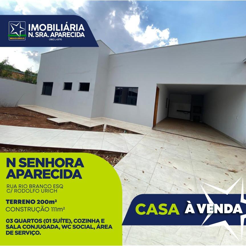 casa a Venda- nossa senhora aparecida