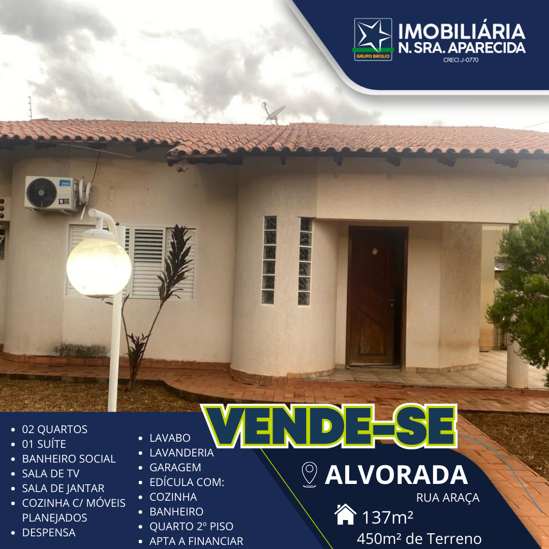 casa a venda - Alvorada