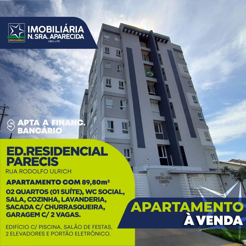 Apartamento Ed. Residencial Parecis 2 quartos