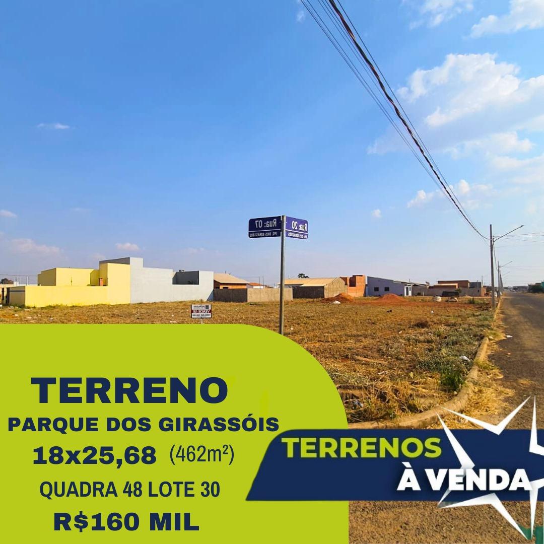 TERRENO A VENDA  GIRASSOL