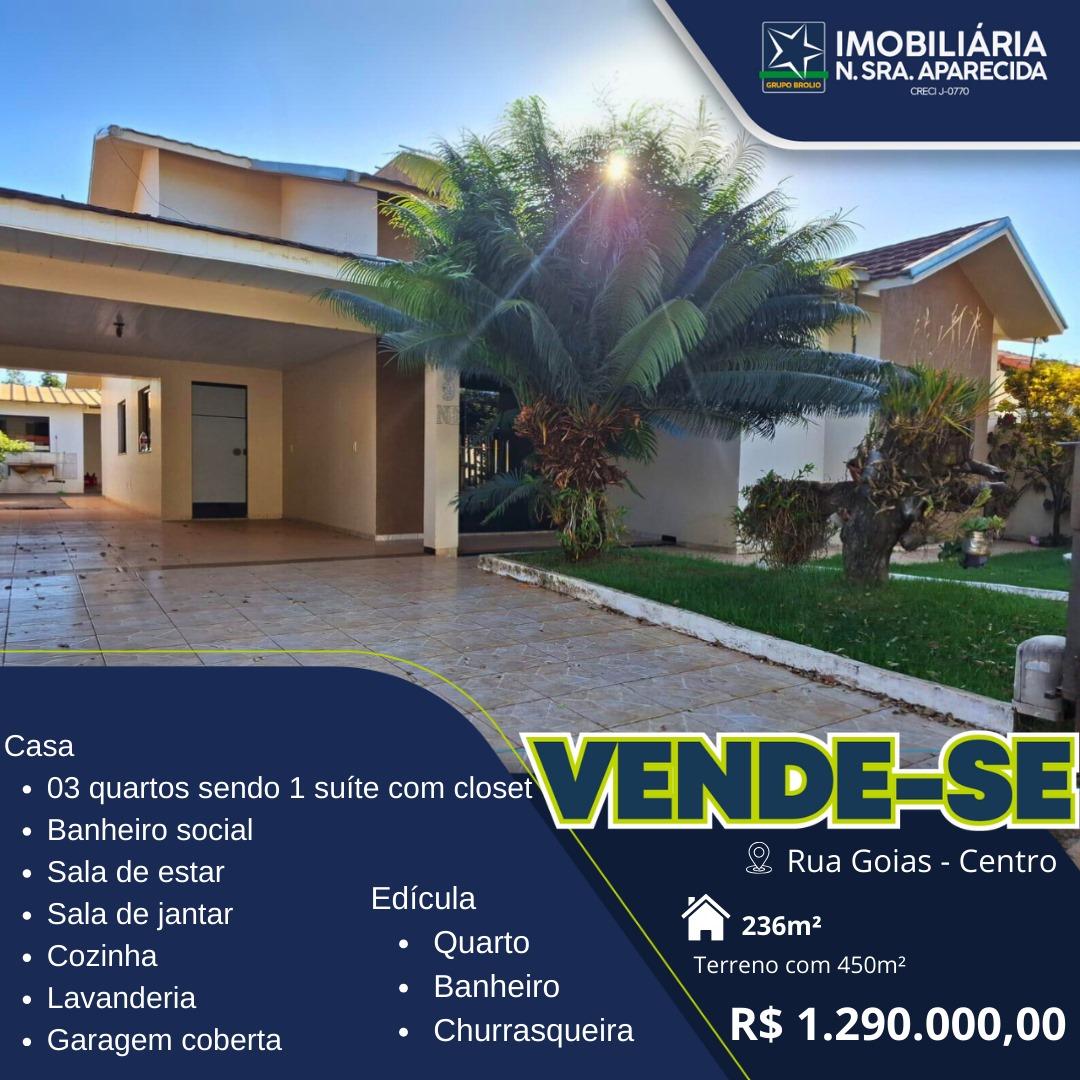 casa a venda - centro