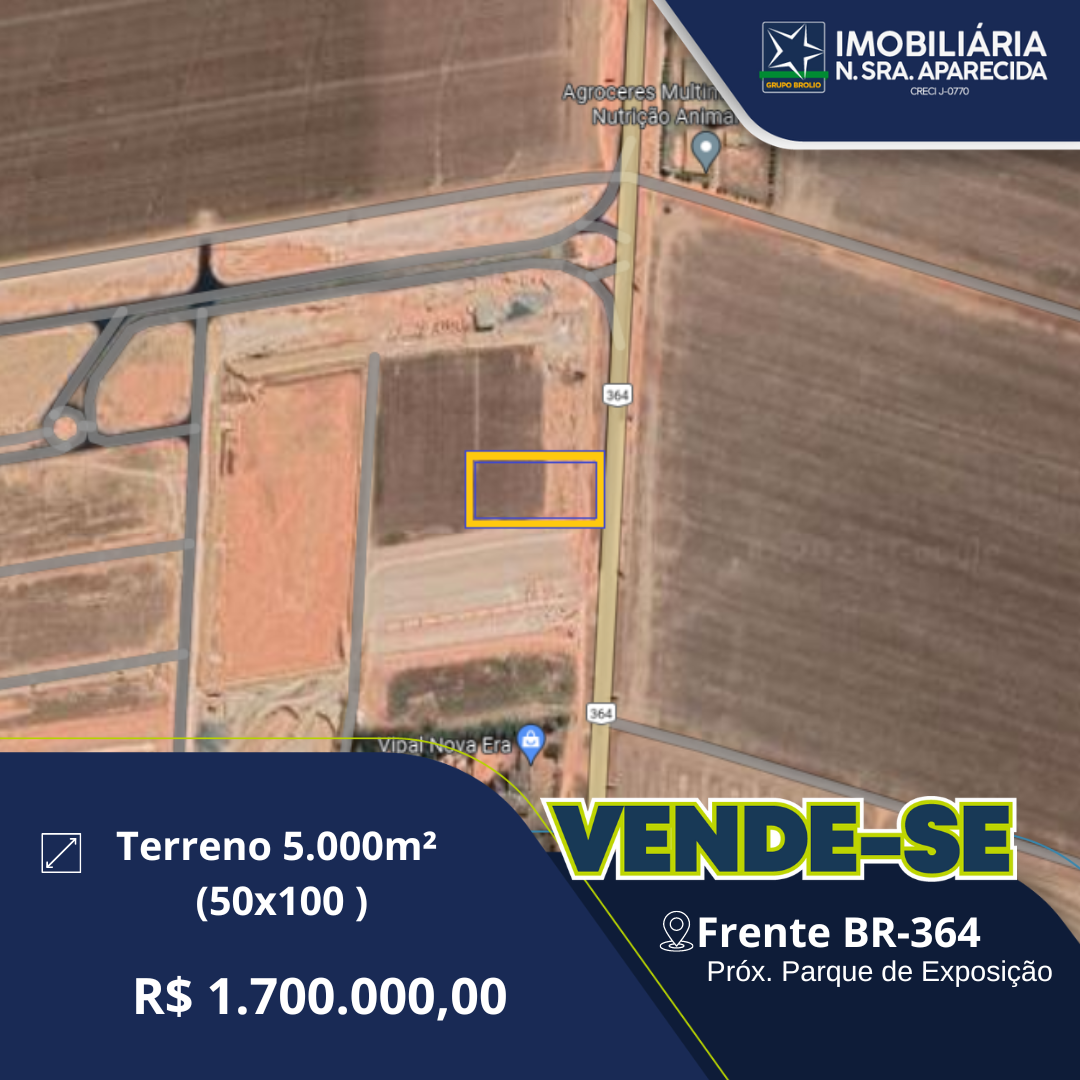 Terreno Frente BR-364