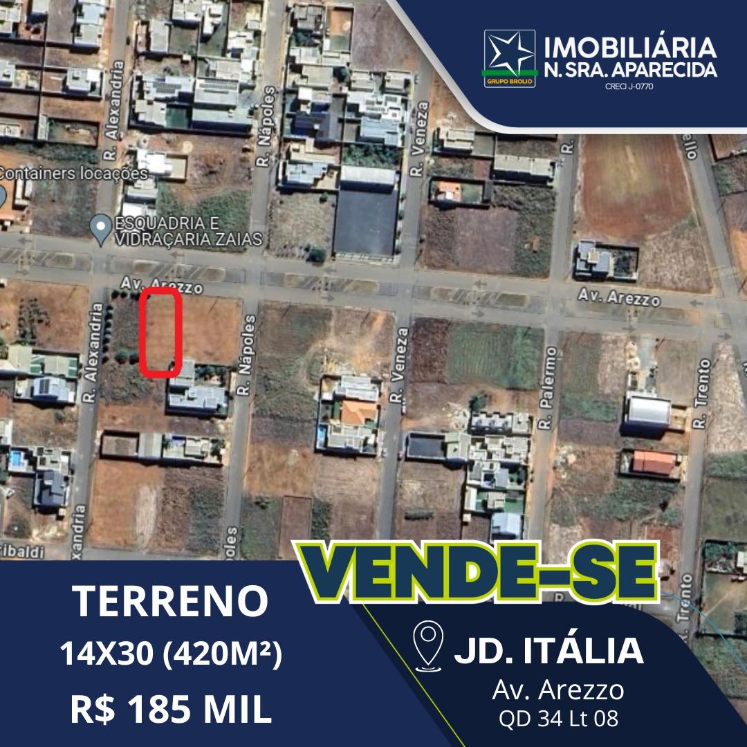 Terreno Av. Arezzo - Jardim Itália 