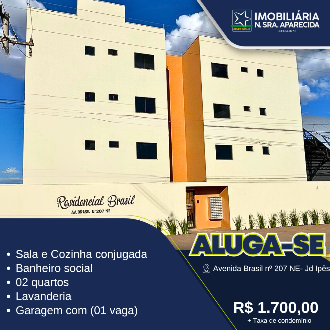 Residencial Brasil nº 207 Apartamneto 243 - Bloco B