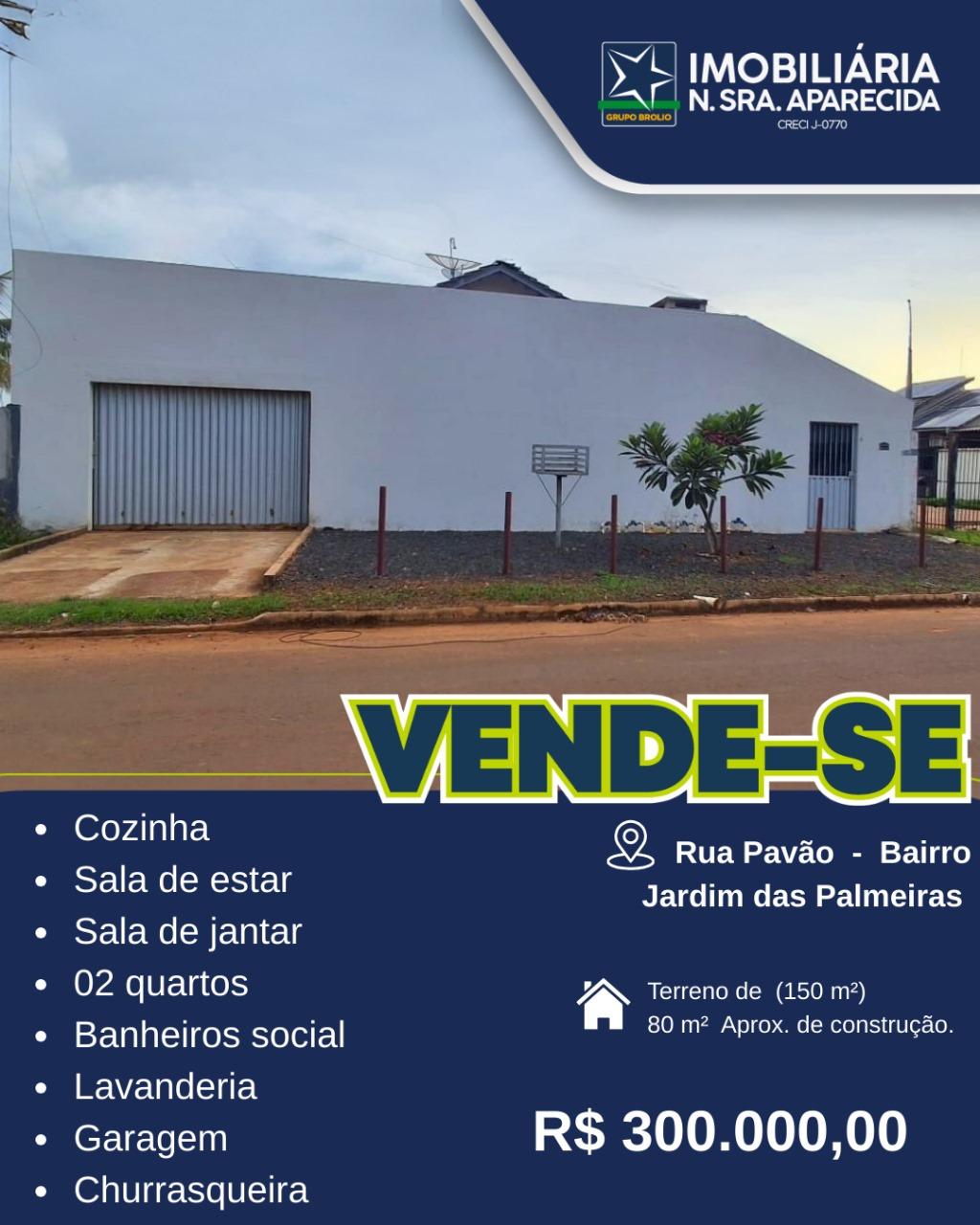 Casa a Venda Jardim das Palmeiras