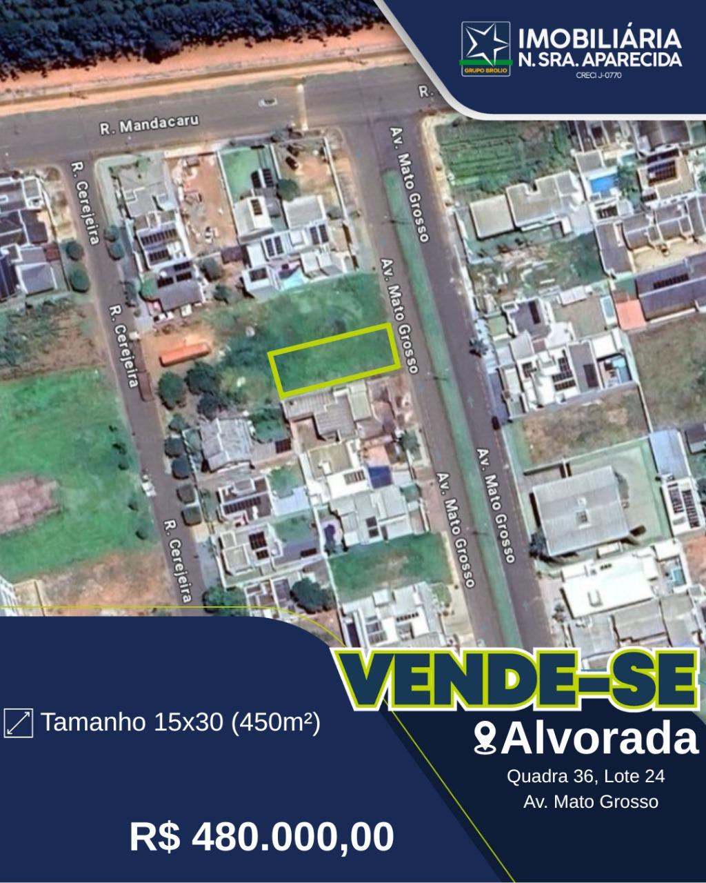 Terreno -Jardim Alvorada