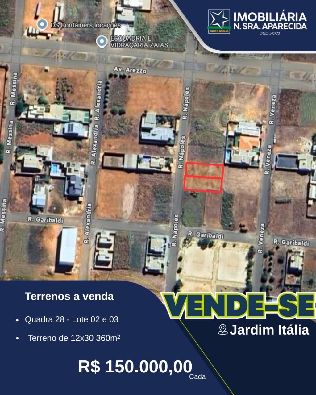 Terreno Jardim Itália 