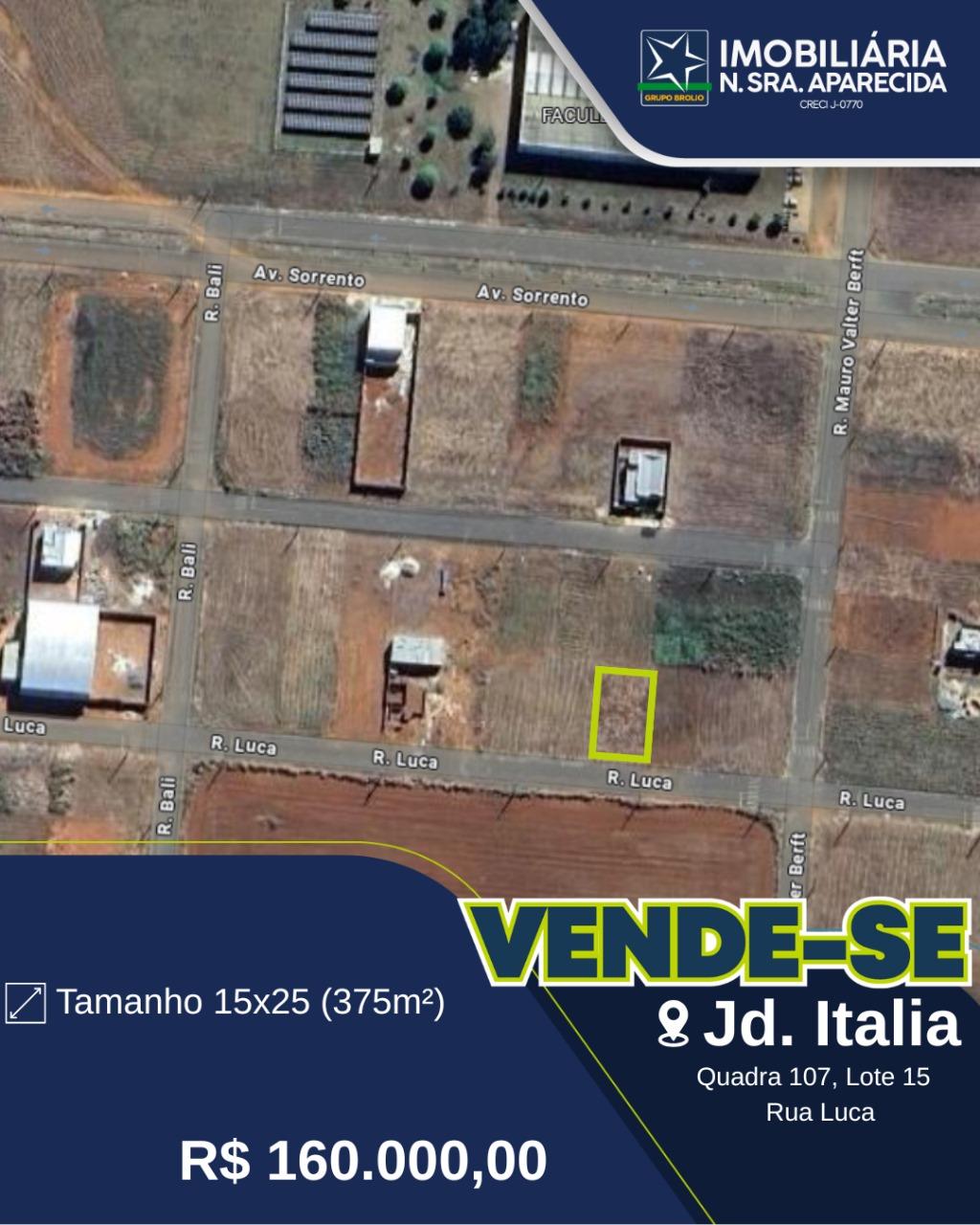 Terreno Jardim Itália 
