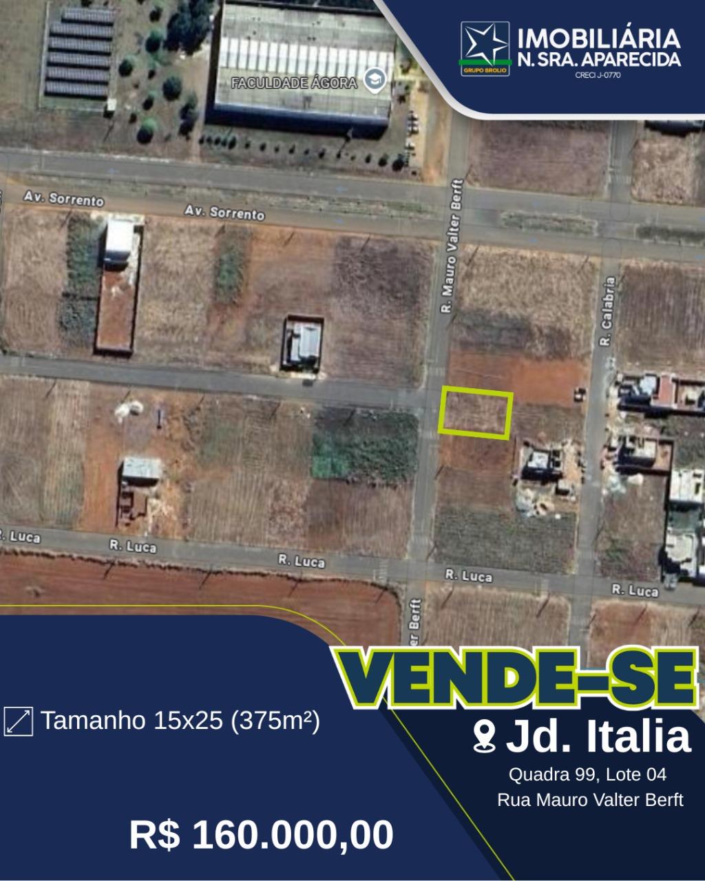 Terreno Jardim Itália 