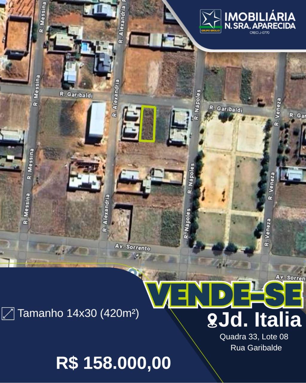 Terreno Jardim Itália 