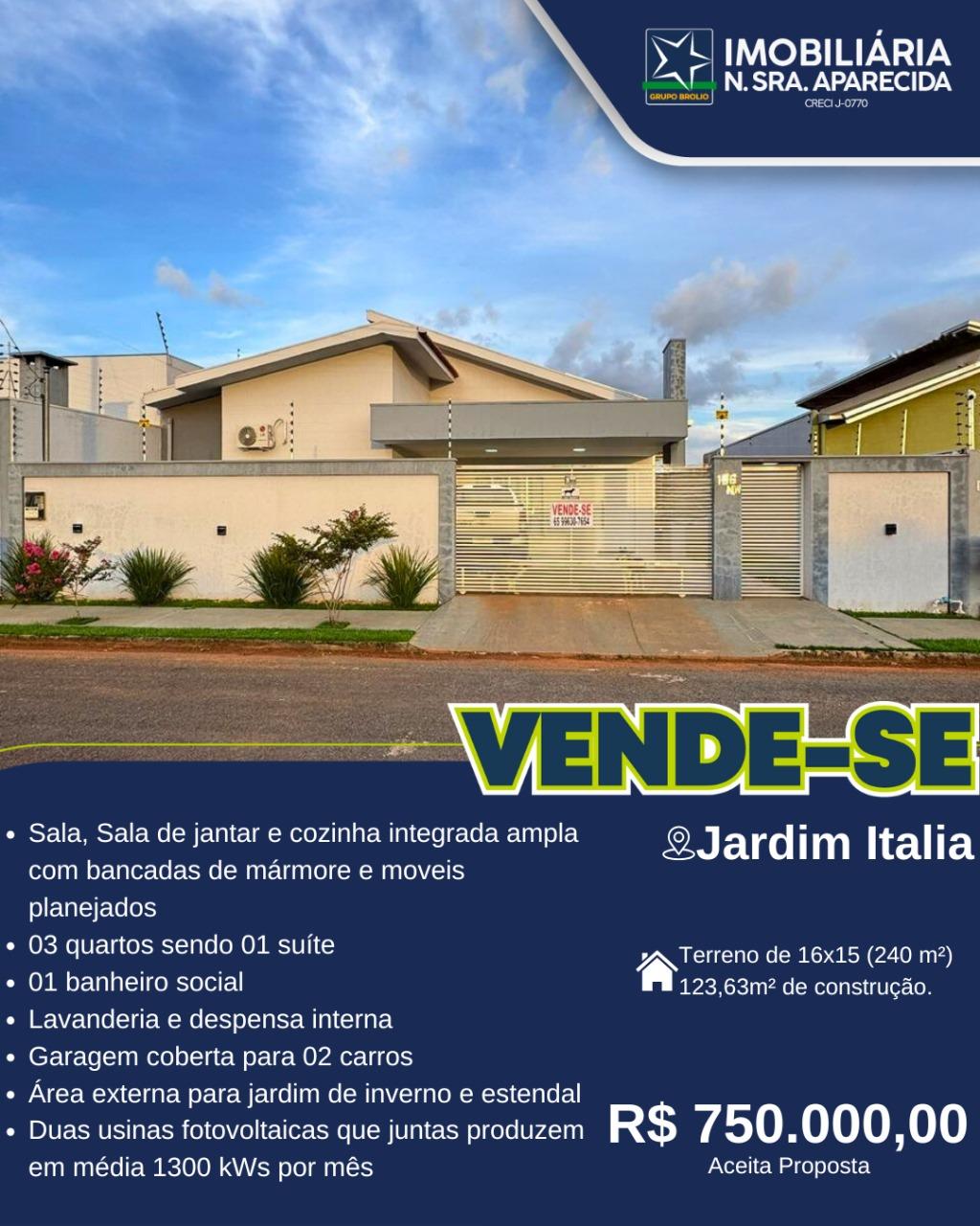 Terreno Jardim Itália 