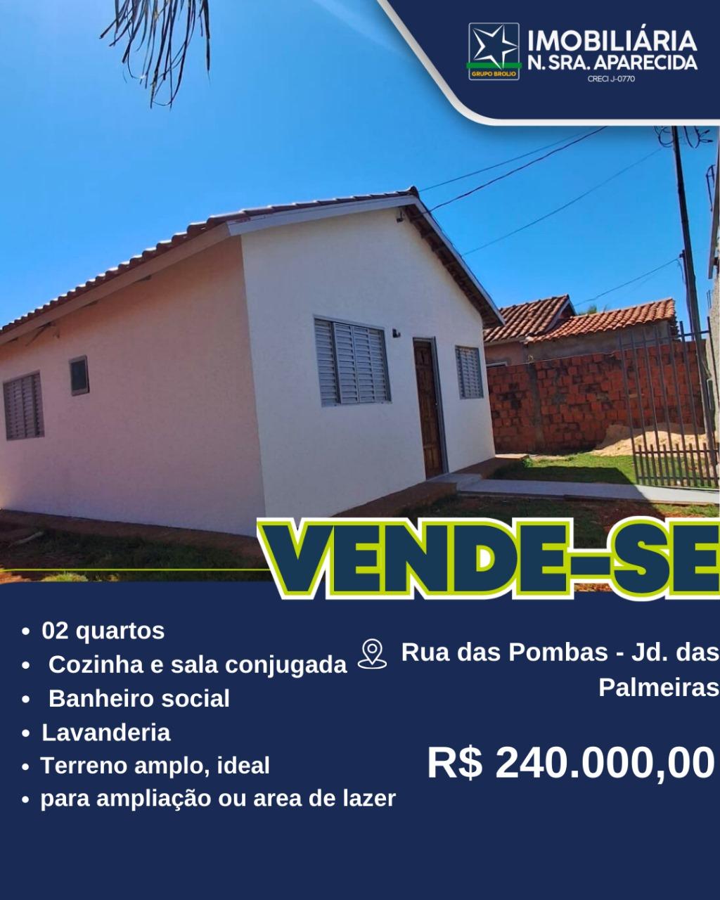 Casa a Venda Jardim das Palmeiras