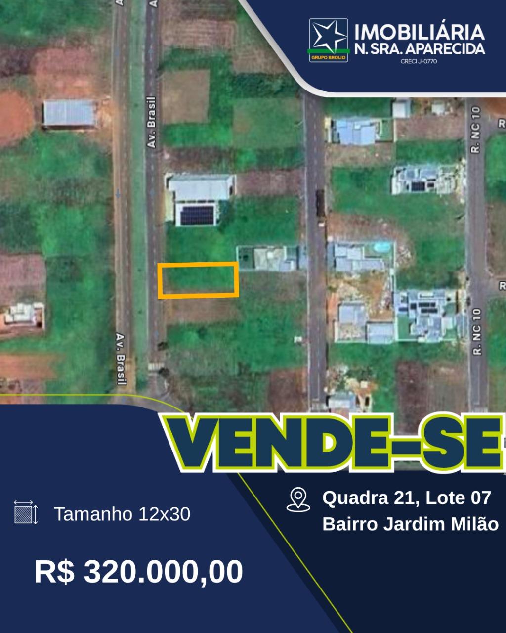 Terreno a venda -milão