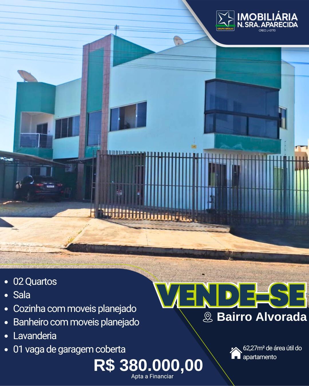 APARTAMENTO A VENDA -ALVORADA