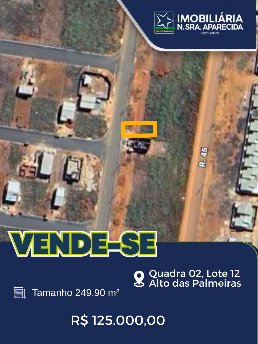 Terreno -Alto das Palmeiras