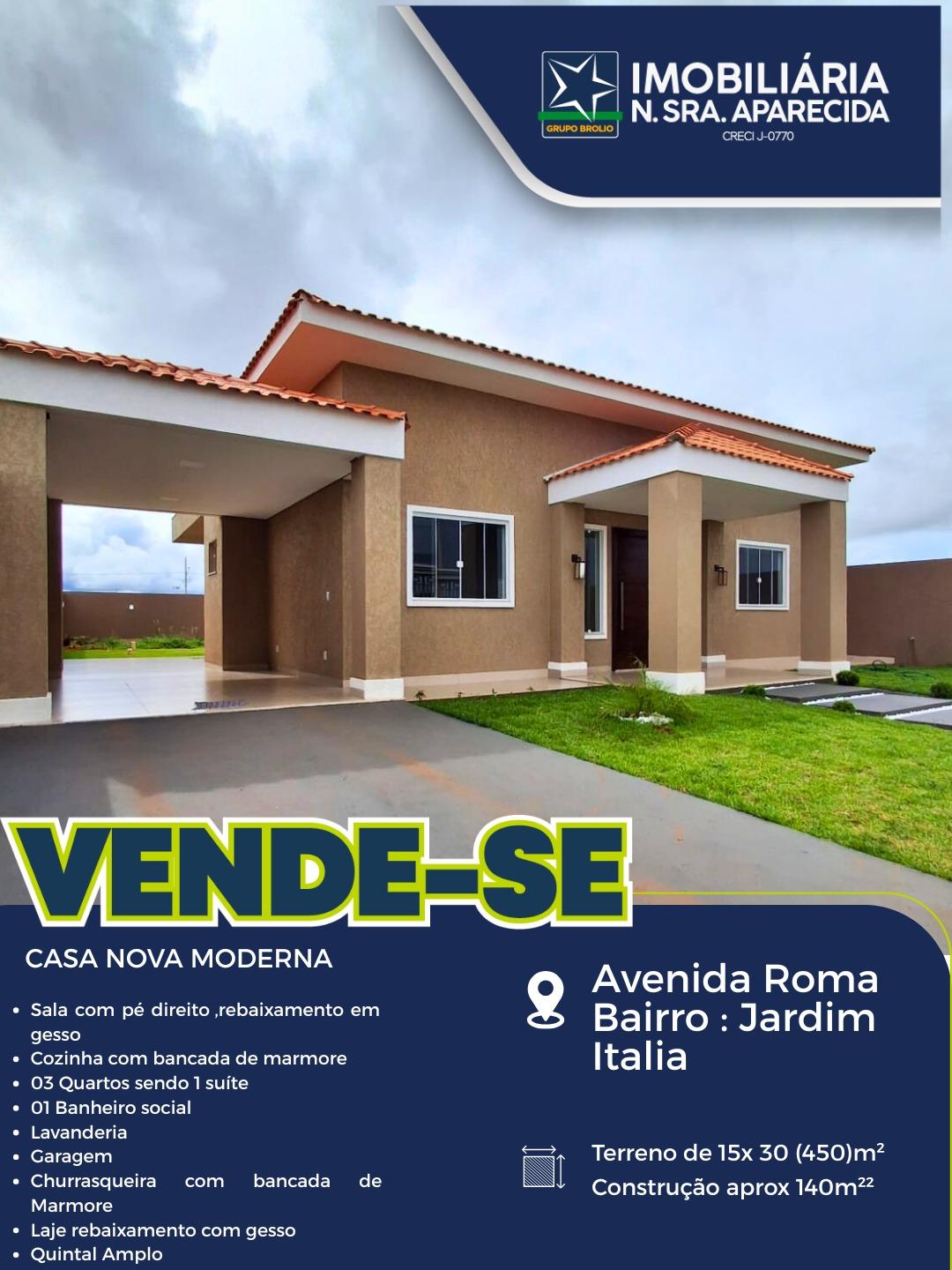 casa a venda jardim italia