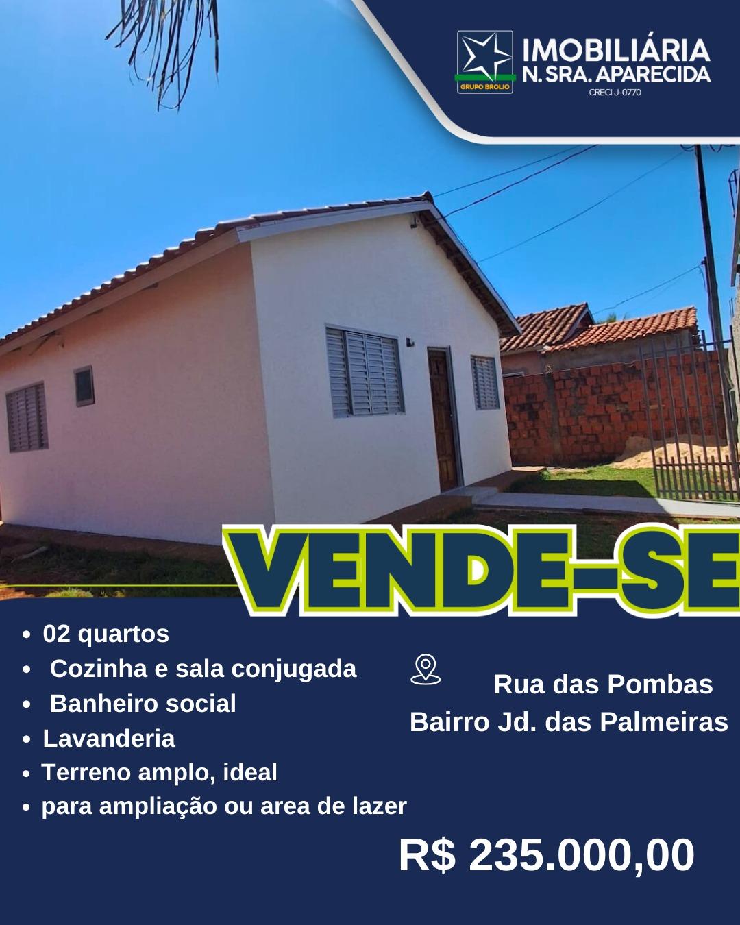 Casa a Venda Jardim das Palmeiras