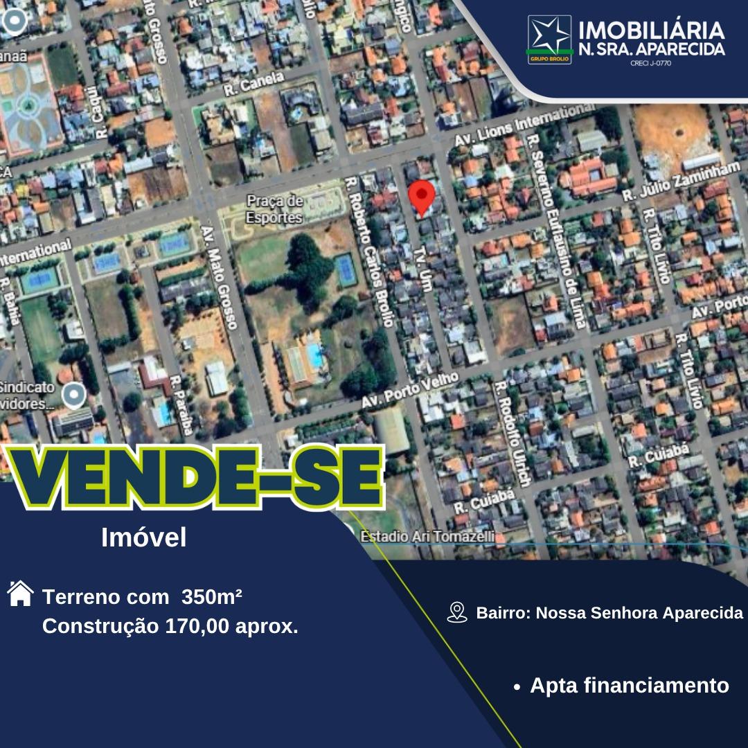 CASA A VENDA BAIRRO NOSSA SENHORA APARECIDA