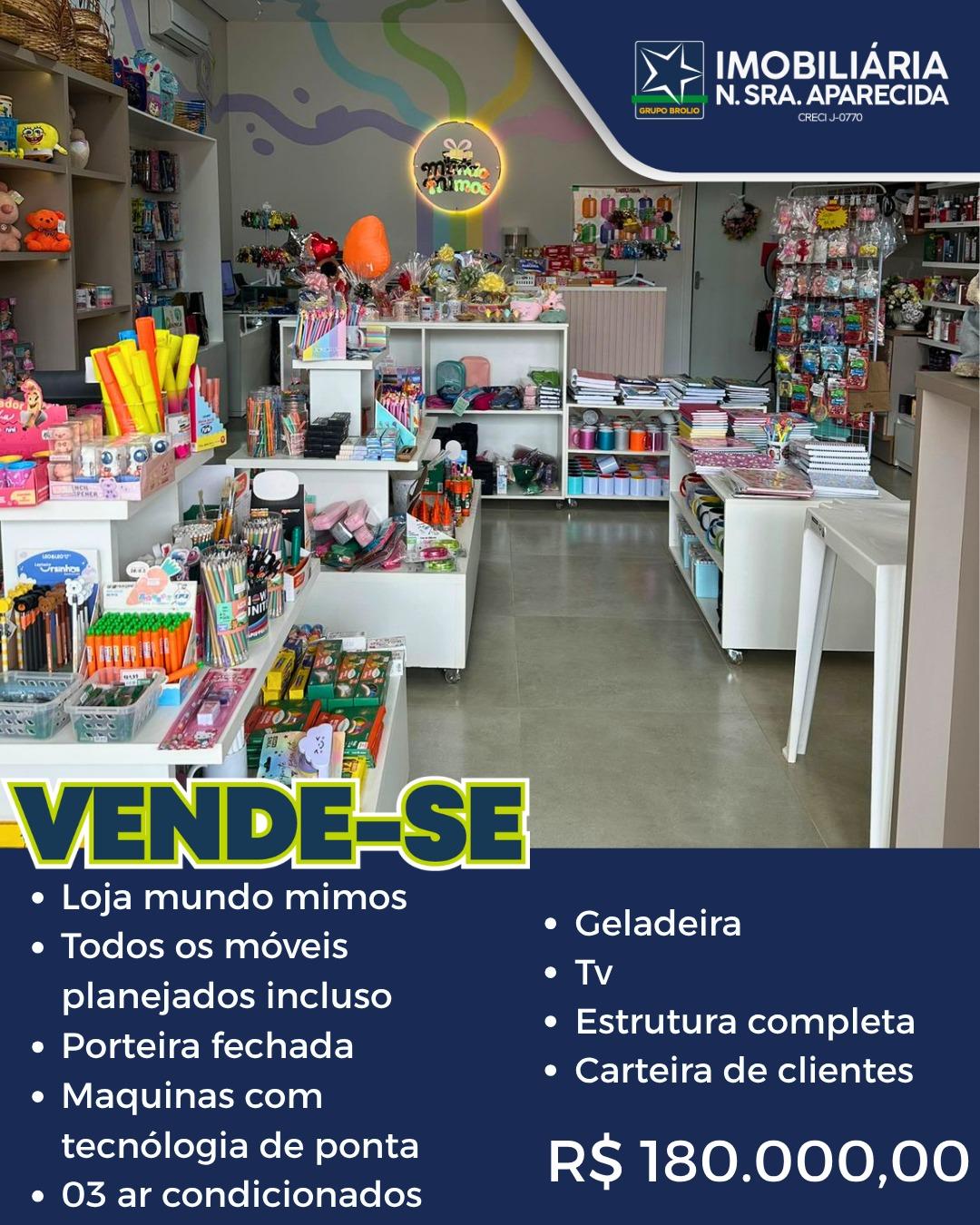 VENDE SE UMA LOJA ,BAIRRO JARDIM DAS PALMEIRAS