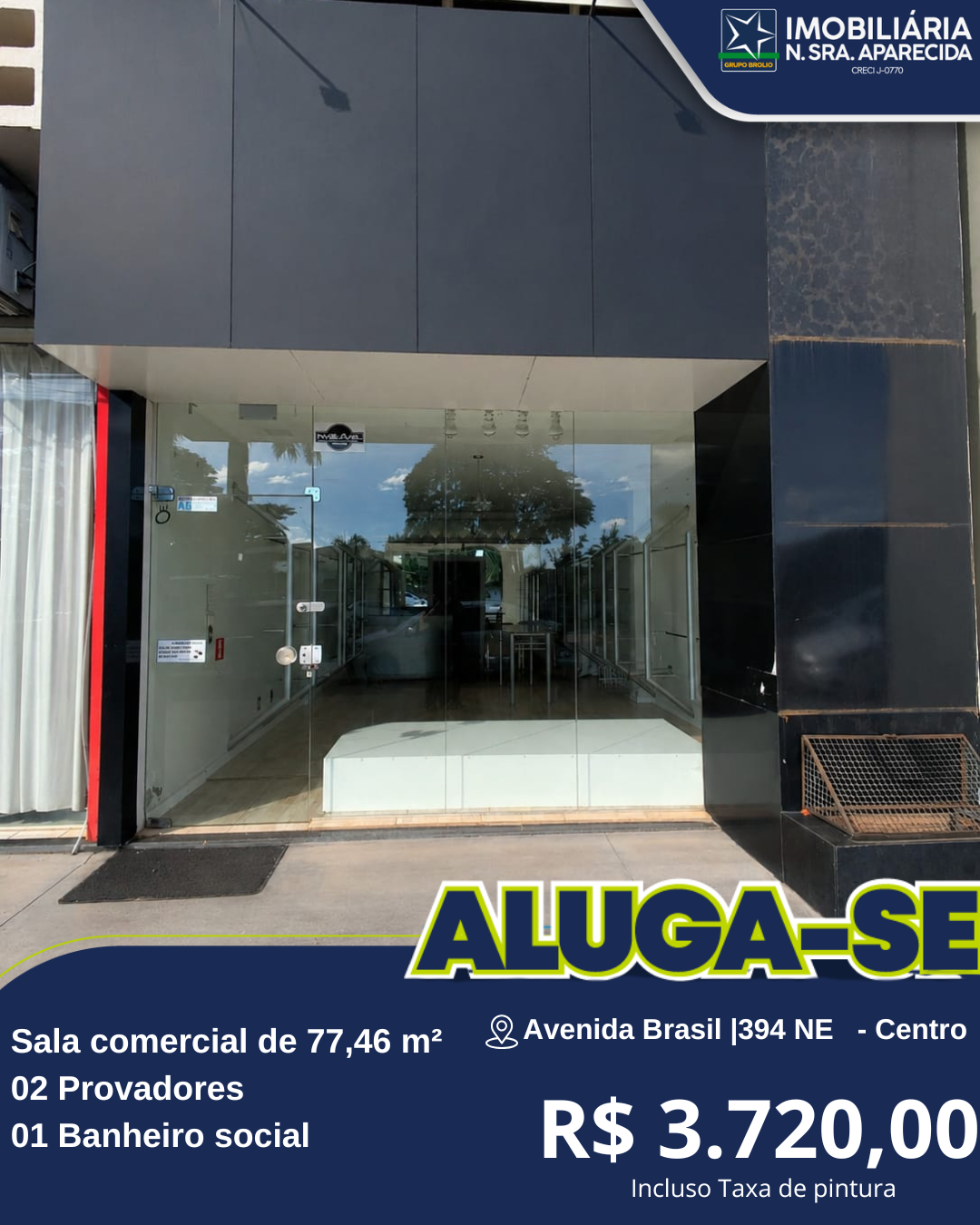 AVENIDA BRASIL | CENTRO 