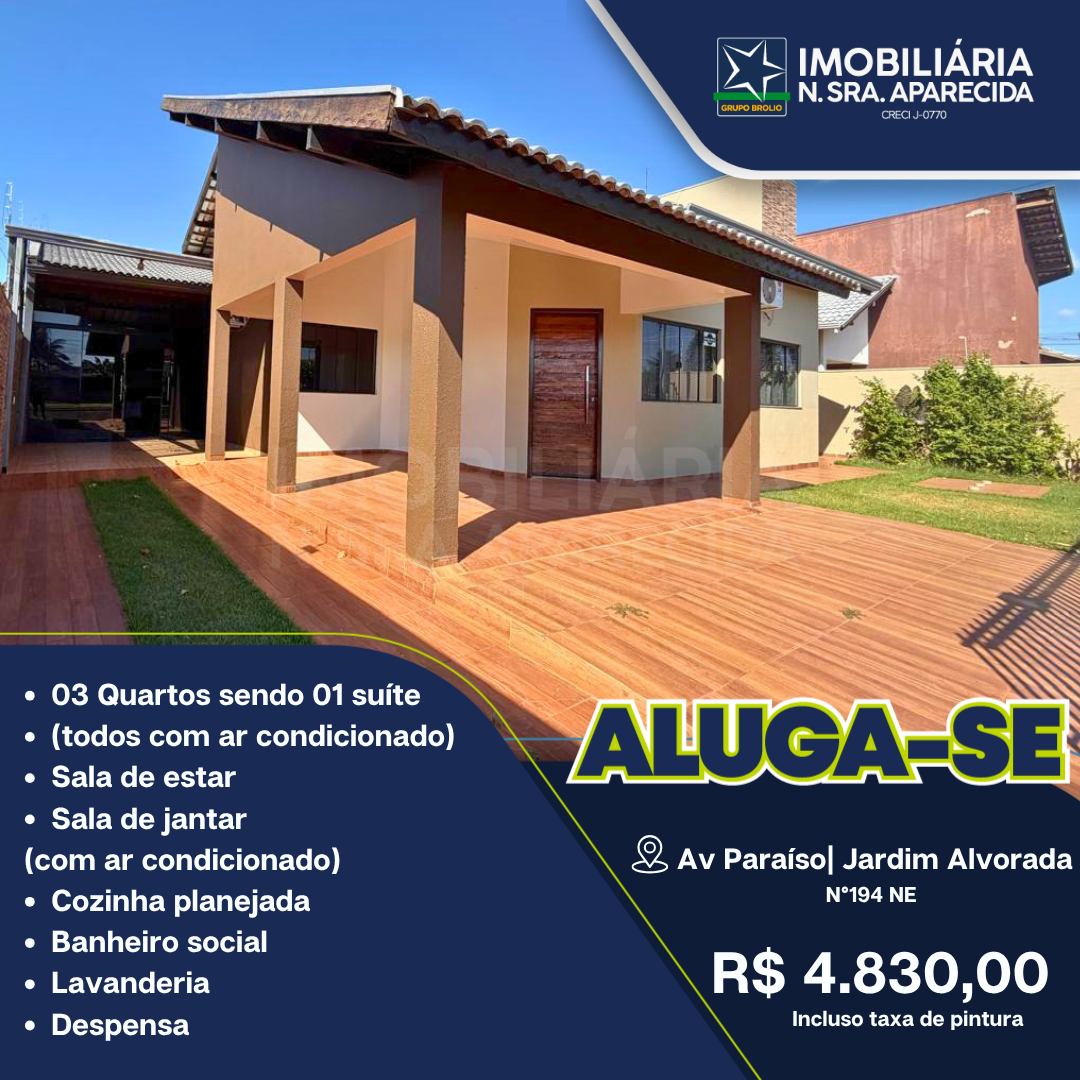 AV PARAÍSO| JD ALVORADA 