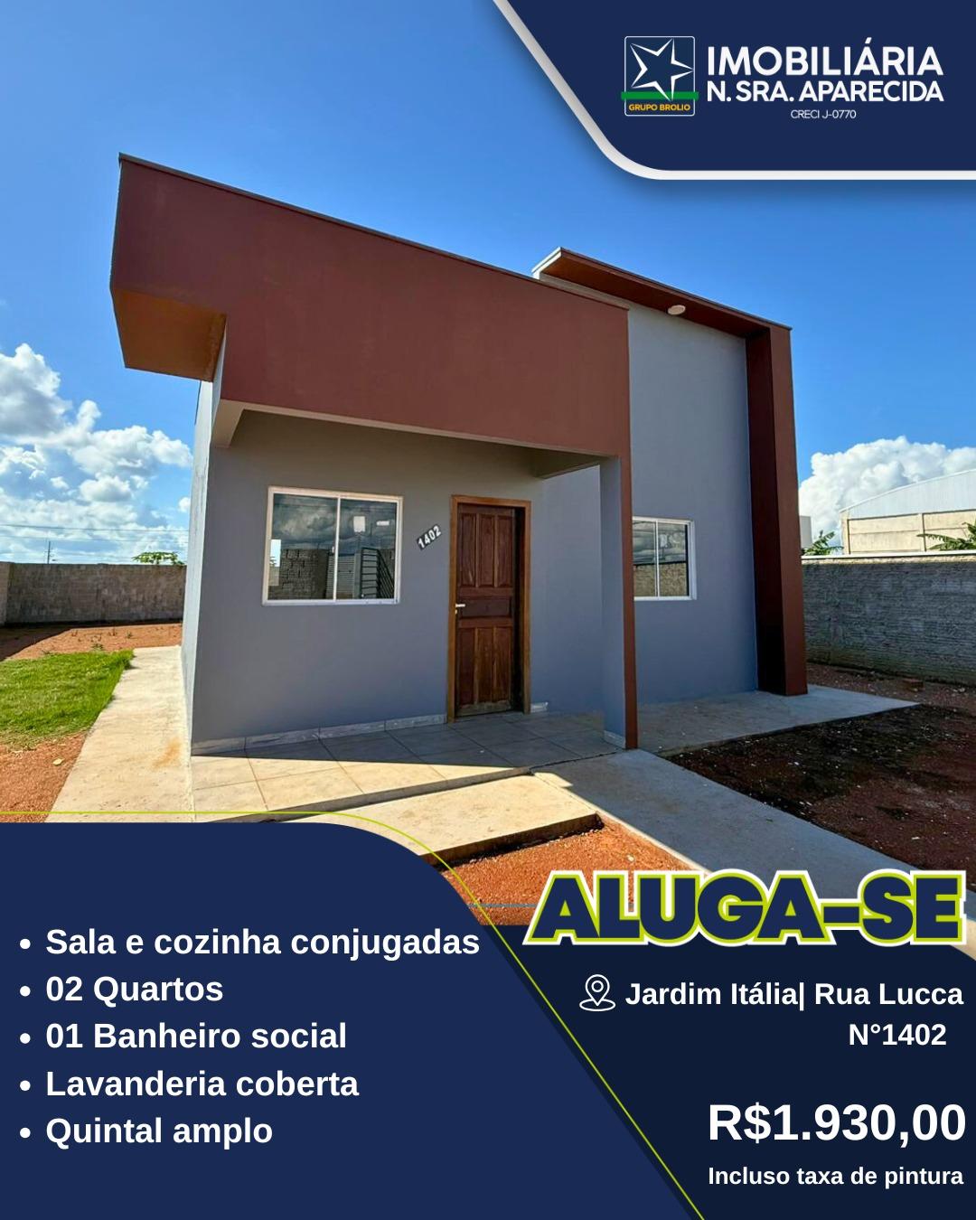 JARDIM ITÁLIA| RUA LUCA 