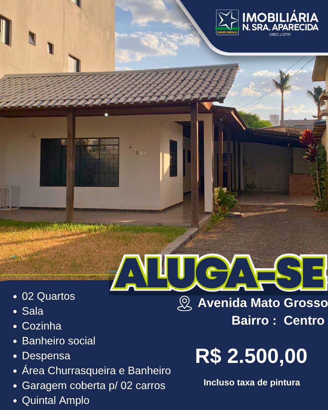 AV MATO GROSSO| CENTRO 